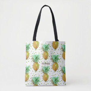 Wasserfarben Ananas Muster