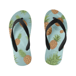 Wasserfarben-Apfelmuster 2 Kinderbadesandalen