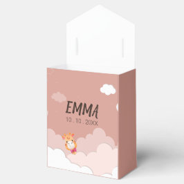 Wasserfarben-Baby Giraffe, Safari-Tiere Geschenkschachtel