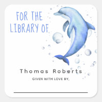 Wasserfarben - Babydusche Buchzeichen