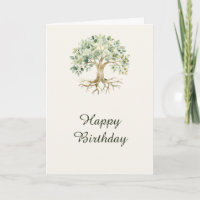 Wasserfarben-Baum-des-Lebens-Geburtstagskarte
