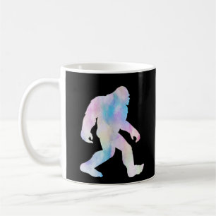 Wasserfarben Bigfoot Kaffeetasse