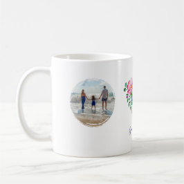 Wasserfarben Blumenherz Hummingbird Foto Geschenk Kaffeetasse