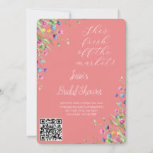 Wasserfarben-Blumentopf-Junggesellinnenabschied-Ga