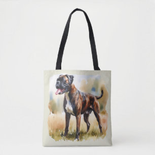 Wasserfarben-Boxerhund