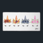 Wasserfarben Einhorn Jahreszeiten Personalisiert Schreibtischunterlage<br><div class="desc">Fügen Sie Ihrem Arbeitsbereich einen niedlichen Akzent mit dieser Aquarellmat hinzu. Es zeigt Aquarellbilder Unicorns. Personalisieren Sie diese,  indem Sie Ihre Daten hinzufügen. Diese einzigartige Schreibtischmatte ist ideal als Geschenk.</div>