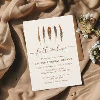 Wasserfarben Federn Boho Fall Brautparty