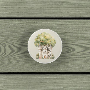 Wasserfarben-Fee-Prinzessin Whimsical Keramikknauf