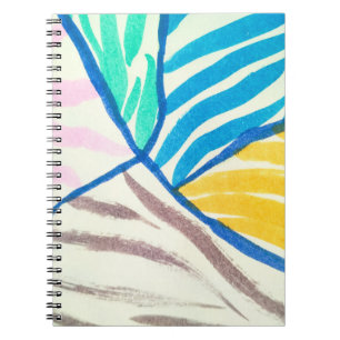 Wasserfarben-Flickwerk: schmutziger Malstil. Notizblock