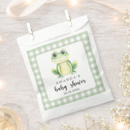 Wasserfarben Frog Baby Dusche Geschenktütchen