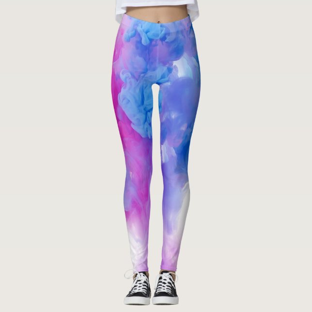 Wasserfarben für Spektrume Leggings (Vorderseite)