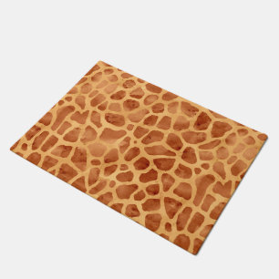 Wasserfarben-Giraffen-Druck Fußmatte