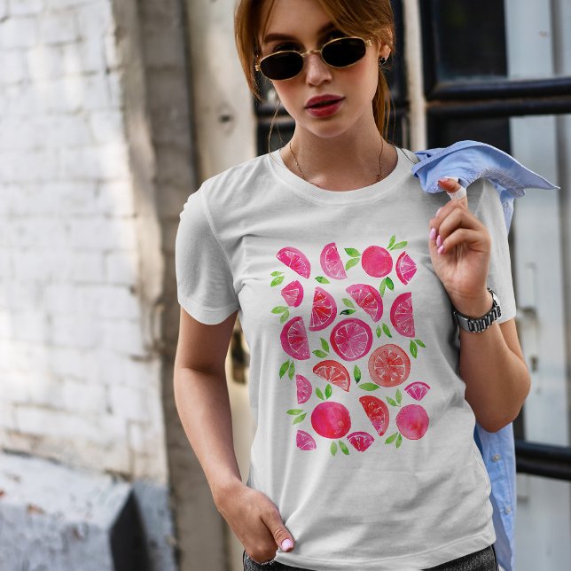 Wasserfarben-Grapefruit T-Shirt (Von Creator hochgeladen)