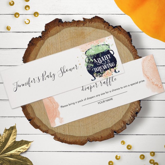 Wasserfarben-Halloween-Kinderdusche-Windeln-Windel (Von Creator hochgeladen)