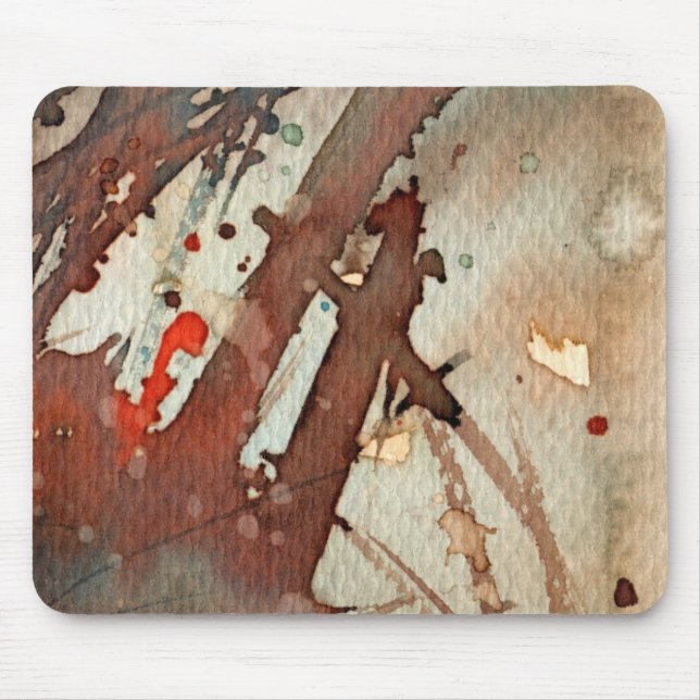 Wasserfarben Hintergrund 5 Mousepad (Vorne)