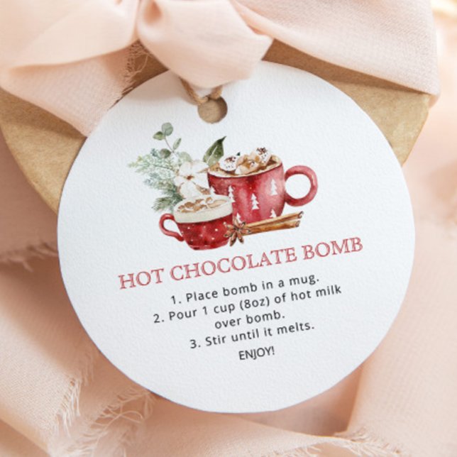 Wasserfarben-Hot-Schokolade-Bombe: Anhänger (Von Creator hochgeladen)