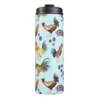 Wasserfarben Hühner Eier Barnyard Hühner Lila Blau