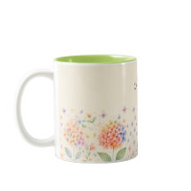 Wasserfarben-Hydrangeas in Pastel Bloom