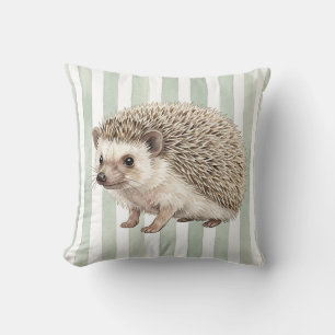 Wasserfarben-Igel-Kissenbezug-Dekorativ Kissen