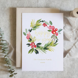 Wasserfarben-Kiefer und Heiliger Kranz-Glück Neues