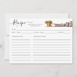 Wasserfarben Küchenschelf Polster Utensipe Karte