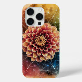Wasserfarben-Kunst der Kosmischen Dahlia Case-Mate iPhone Hülle