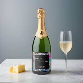 Wasserfarben Künstlerische Blume JEDE Geburtstagsp