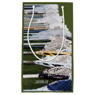 Wasserfarben-Lacrosse Kleine Geschenktüte