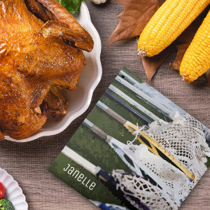 Wasserfarben-Lacrosse-Sticks Fliese