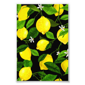 Wasserfarben-Lemon 2 Fotodruck