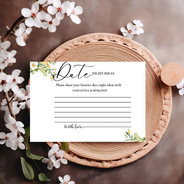 Wasserfarben Lemon Datum Nachttipps Ratenkarte Hinweiskarte (Von Creator hochgeladen)