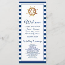 Wasserfarben-Lenkrad für Nautische Streifen