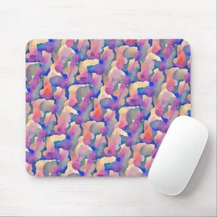 Wasserfarben-Muster-Mauspad Mousepad