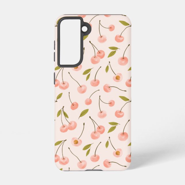 Wasserfarben-Muster Samsung Galaxy Hülle (Rückseite)