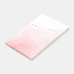 Wasserfarben-Nachhinweise Post-it Klebezettel