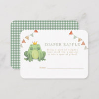 Wasserfarben Niedlich Frog Babydusche Windelwindel