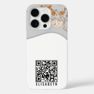 Wasserfarben Personalisierte Telefonfälle mit Blum iPhone 16 Pro Hülle