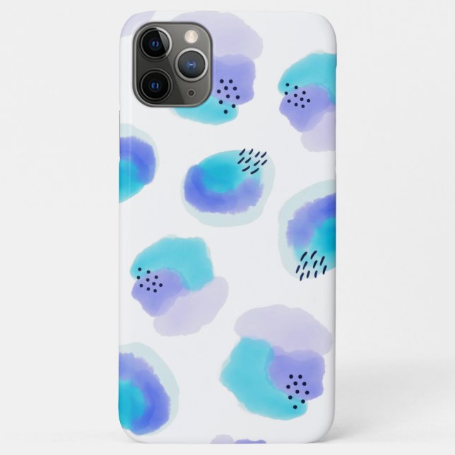 Wasserfarben Pinselstriche Case-Mate iPhone Hülle (Rückseite)