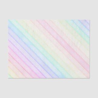 Wasserfarben Rainbow Pastel Streifen Geschenk Gewe Seidenpapier