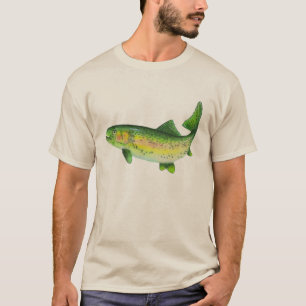 Wasserfarben-Regenbogenforelle Shirt