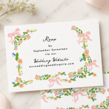 Wasserfarben-Rokokogarten-Hochzeitswebsite-RSVP-Ka