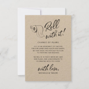 Wasserfarben-Rolle mit Zurückgestellt Ändern Sie d Mitteilungskarte