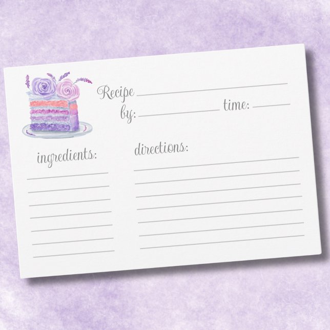 Wasserfarben Rosa Lavendelkrebs Rezept (Von Creator hochgeladen)