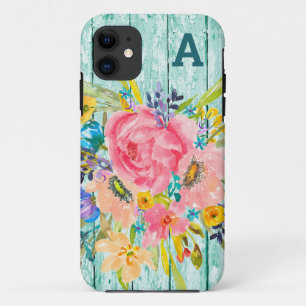 Wasserfarben-Rose-Floral-Spray mit anfänglicher Case-Mate iPhone Hülle