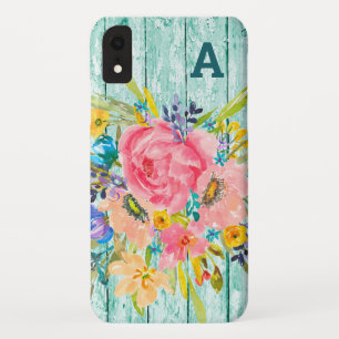 Wasserfarben-Rose-Floral-Spray mit anfänglicher Case-Mate iPhone Hülle