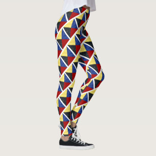 Wasserfarben-Seefahrtzeichen Leggings
