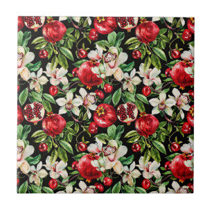 Wasserfarben skizziert detaillierte elegante Muste Fliese