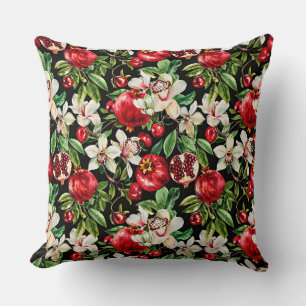 Wasserfarben skizziert detaillierte elegante Muste Kissen