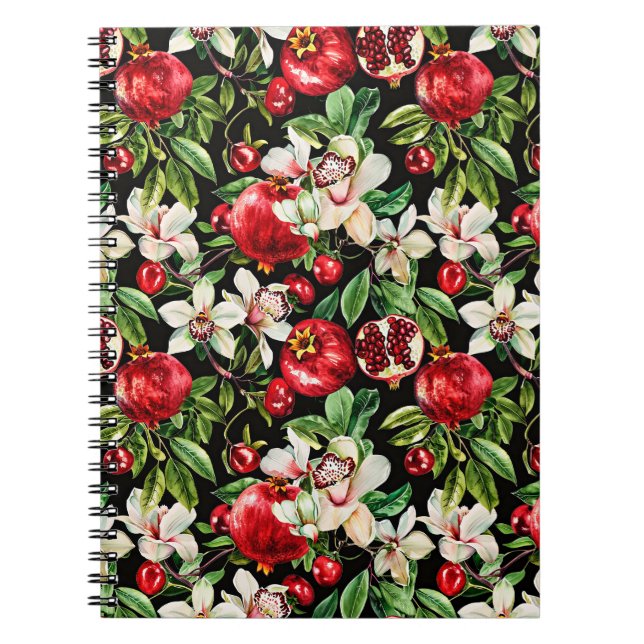 Wasserfarben skizziert detaillierte elegante Muste Notizblock (Vorderseite)