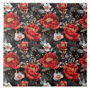 Wasserfarben skizziert detailliertes Muster reizvo Fliese